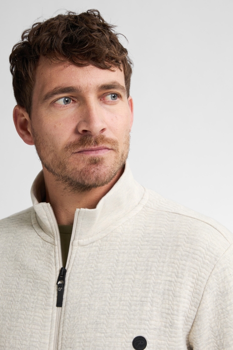 Petrol Industries men sweater collar zip
